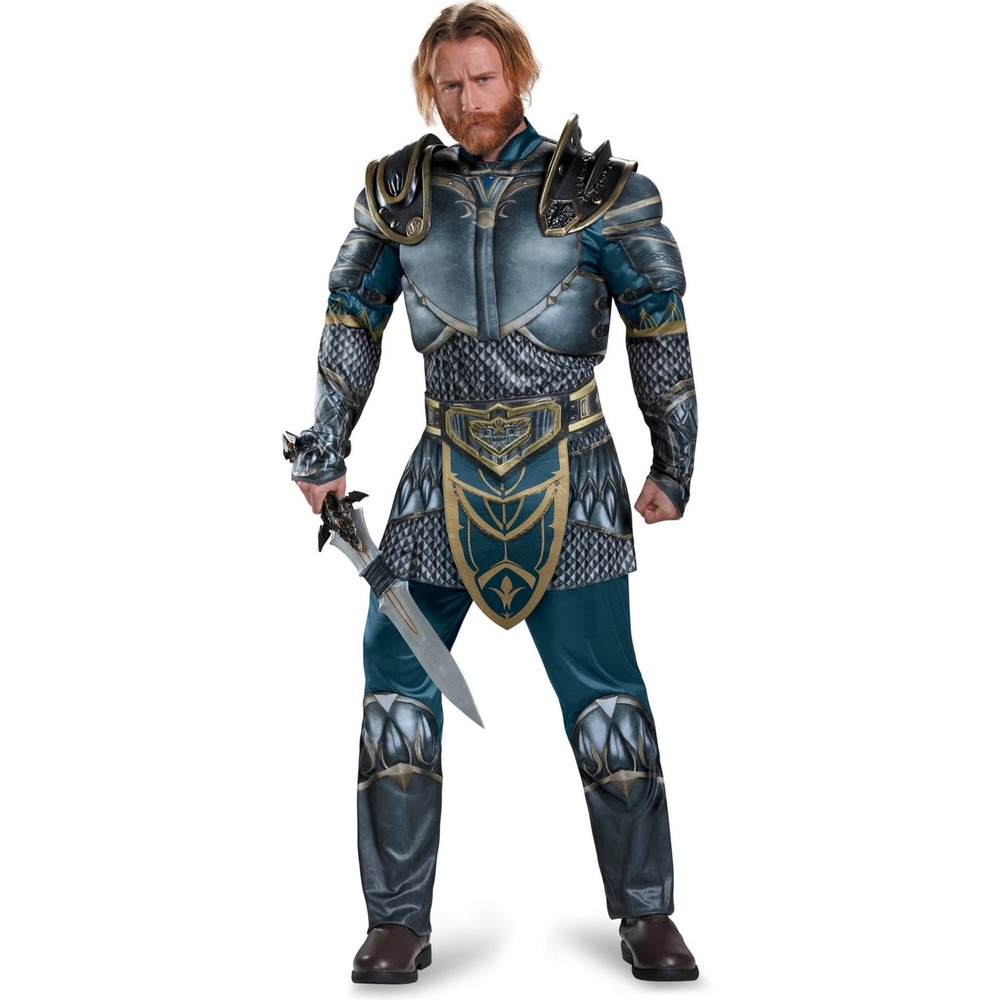 Legendary's Warcraft Lothar Classic Muscle Adult Mens XL 40-42 Halloween Costume